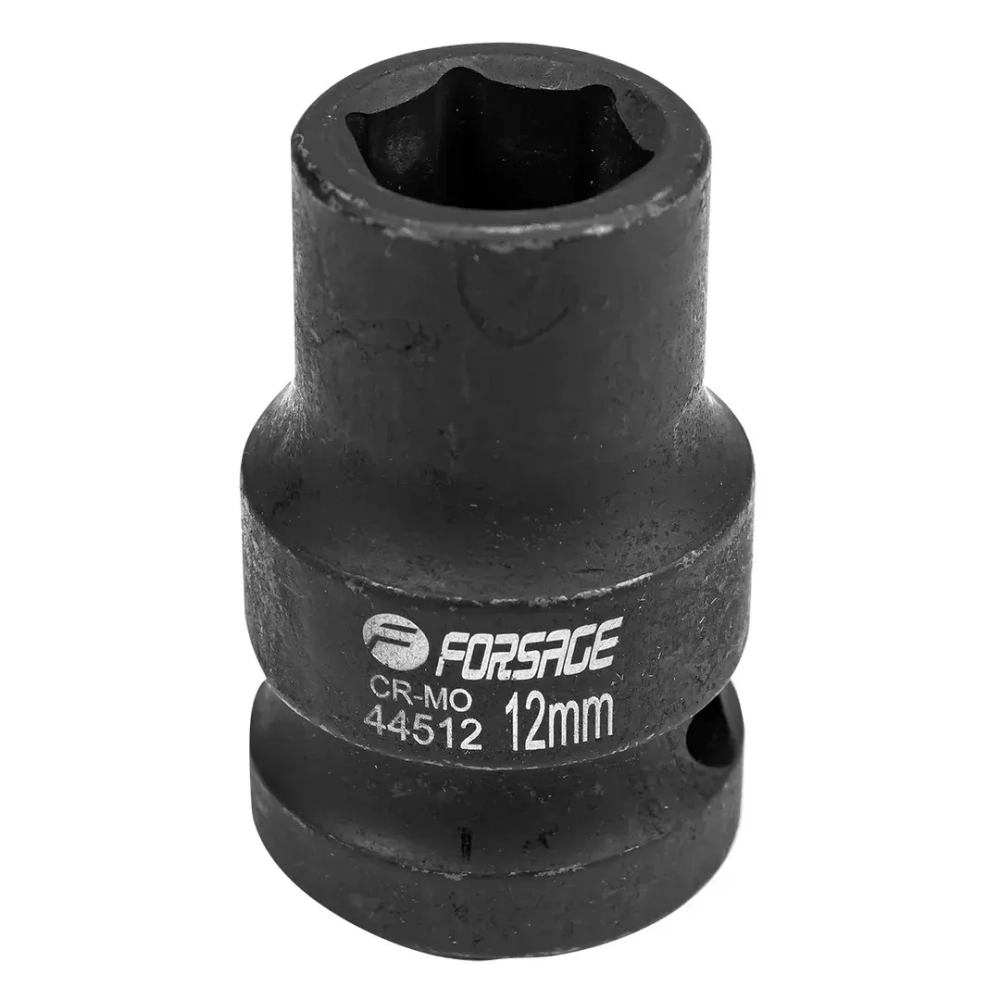 Головка ударная 12мм (6гр.), 1/2'' Forsage F-44512