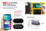 Дисплей iPhone 16 Plus 1080P Full HD COF ZY incell
