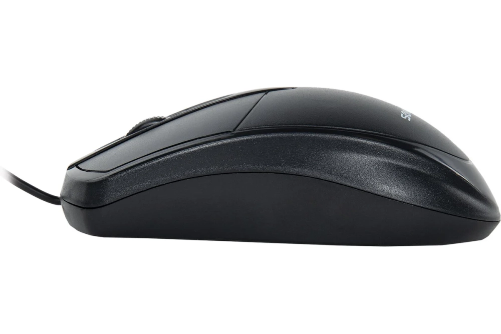 Мышь проводная SONNEN B61, USB, 1600 dpi, 2 кнопки + колесо-кнопка, оптическая, черная 513513