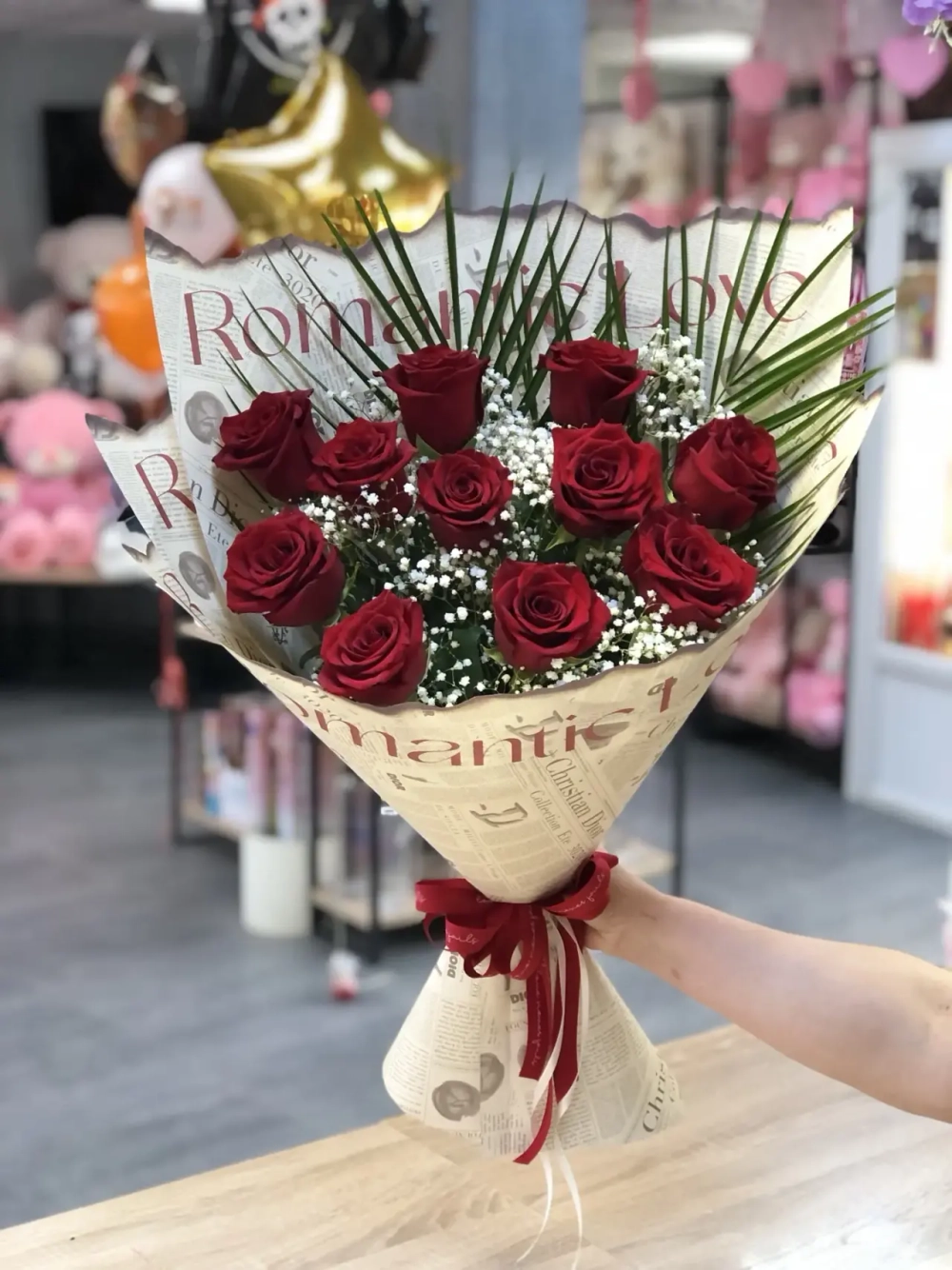 Букеты из роз