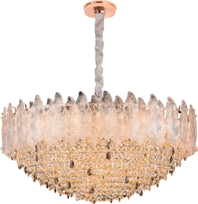 Люстра подвесная Alloro FL1053-21P, E14х21