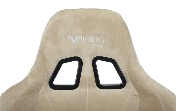 Кресло игровое Zombie Viking Knight песочный Light-21 с подголов. крестов. металл