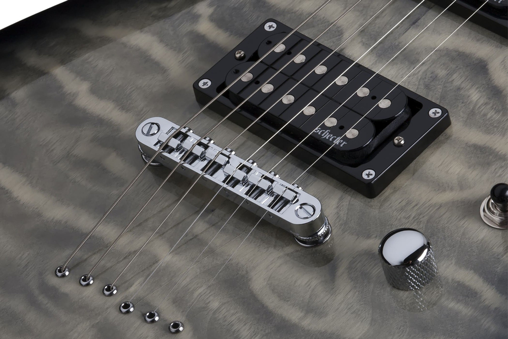 Schecter C-6 PLUS CHARCOAL BURST