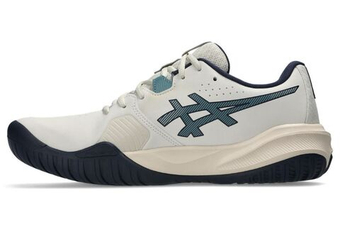 Мужские кроссовки теннисные Asics Gel-Challenger 15 - oatmeal/midnight
