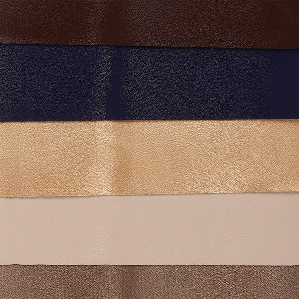 Заплатка пришивная кожа искусственная арт.TBY.N65 Ассорти 3, 12х9/5см уп.5 шт