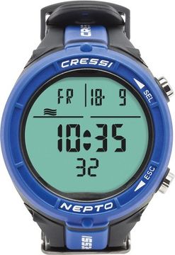 Подводный компьютер Cressi Nepto синий