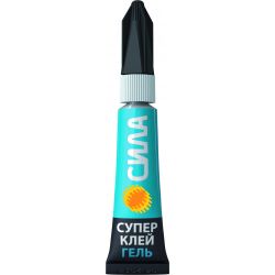 Супер-клей СИЛА SGBL1-3 гель 3 г блистер | Клеи бытовые и универсальные