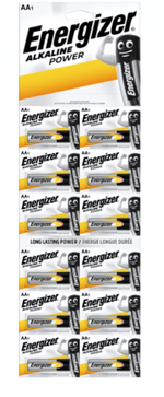 Элемент питания Energizer LR6 AA BL12 отрывные (комплект 12 шт)