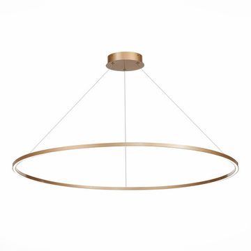 Подвесной светодиодный светильник LED 1*57W 4000K ST605.243.57 золото ST-Luce