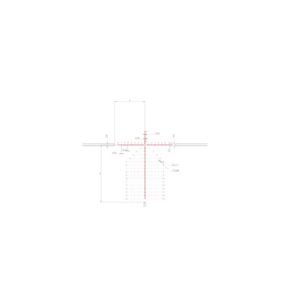 Оптический прицел Mewlite 5-25x56 FFP 30 мм SF IR 23005 ( Сетка L4A — 001 / с подсветкой )