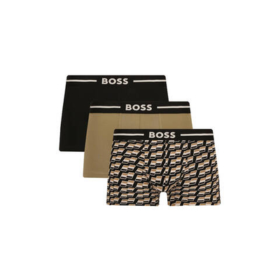 Трусики-боксеры 3шт. Trunk 3P Bold Design BOSS BLACK - черный(50495455)