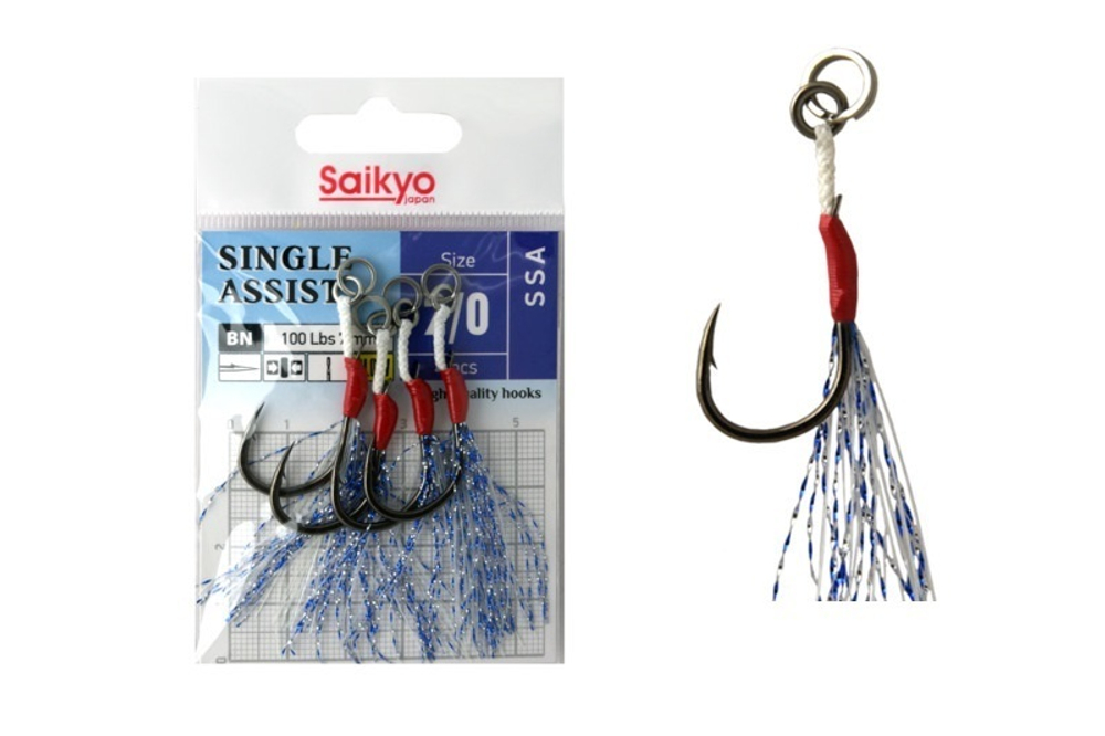 Крючки для рыбалки Saikyo SINGLE ASSIST SSA