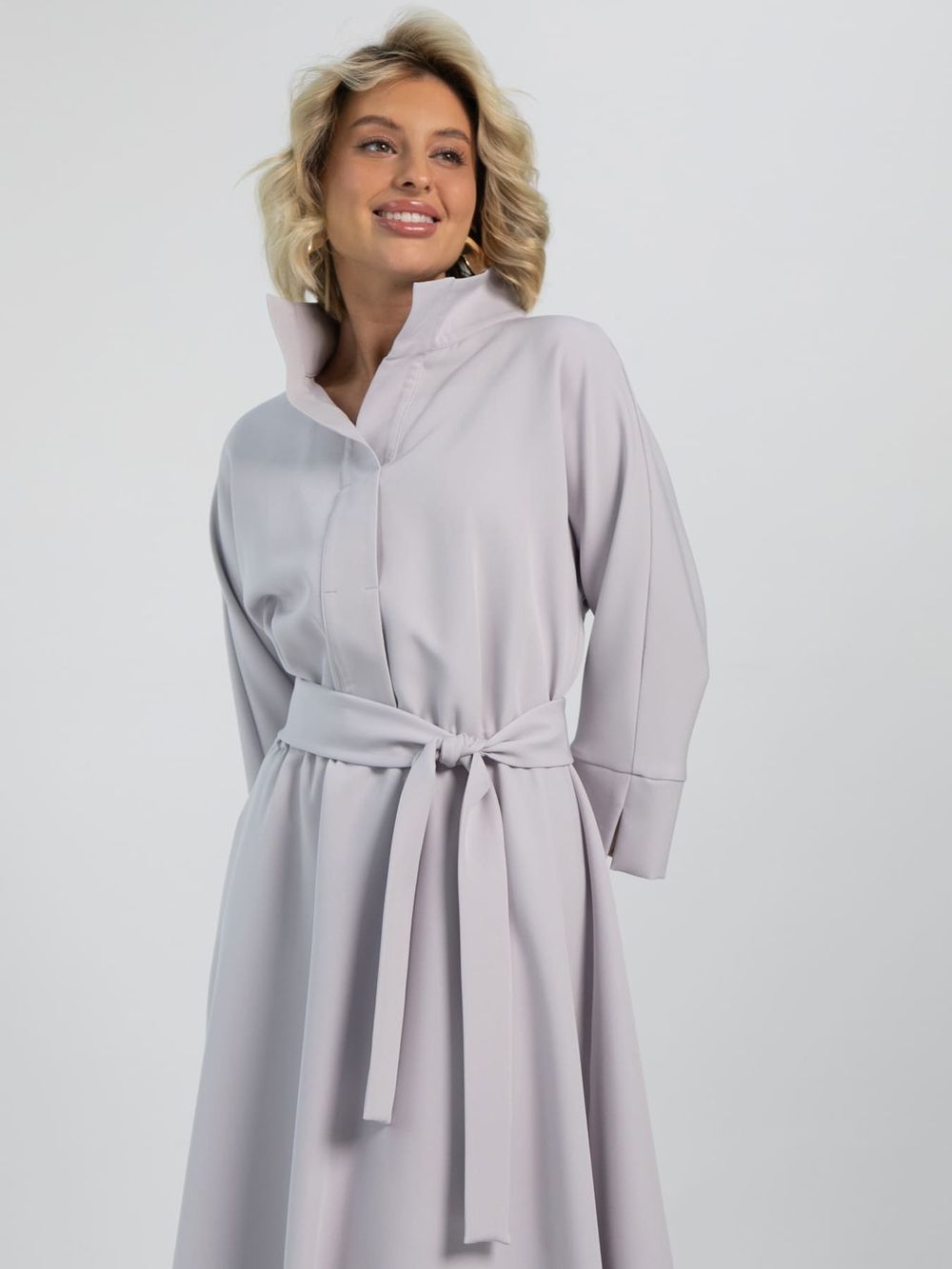 Платье Лорита (светло-серое) П16427-16М LT Collection