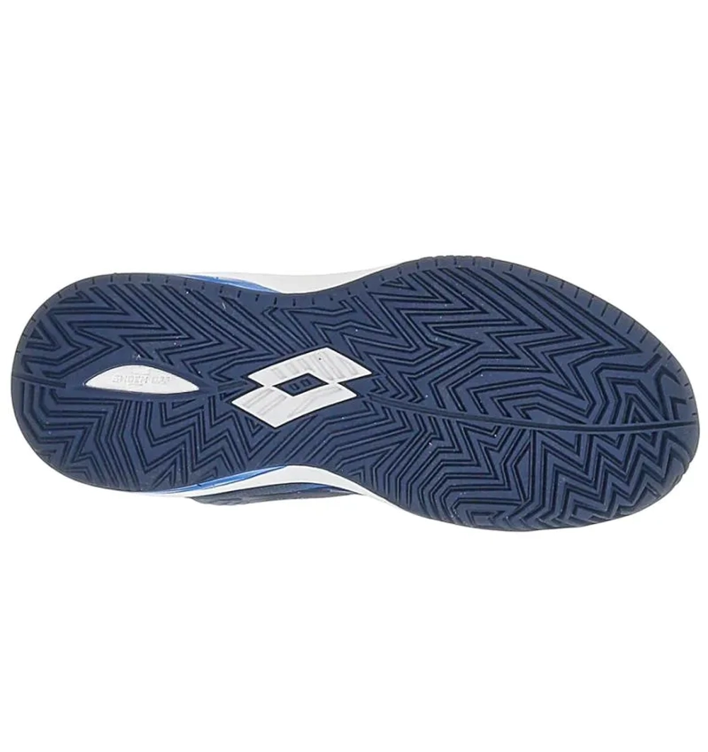 Детские теннисные кроссовки Lotto Mirage 200 II PRT ALR JR - navy blue/all white/dogers blue