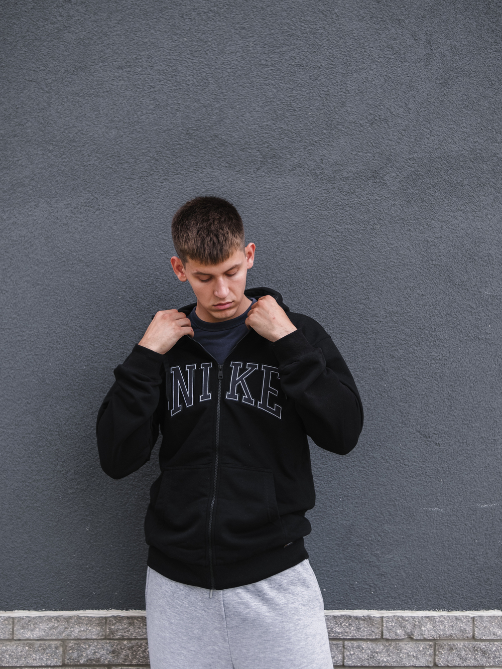 Олимпийка Nike #1346 (чёрн.)