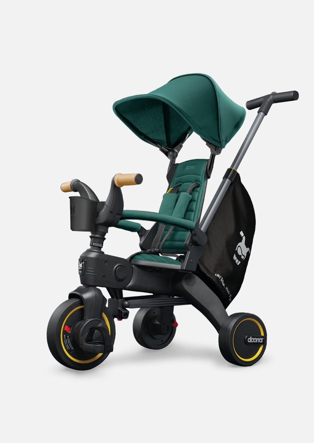 Doona Складной трехколесный велосипед Liki Trike S5, Racing Green