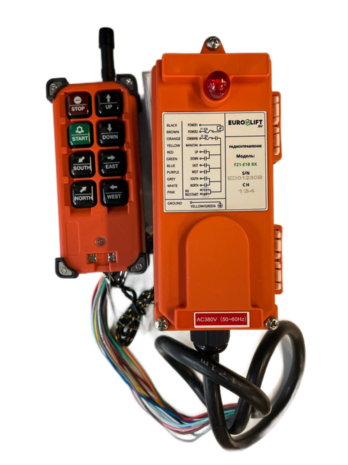 Радиоуправление F21-Е1B, 6 кн. Euro-Lift