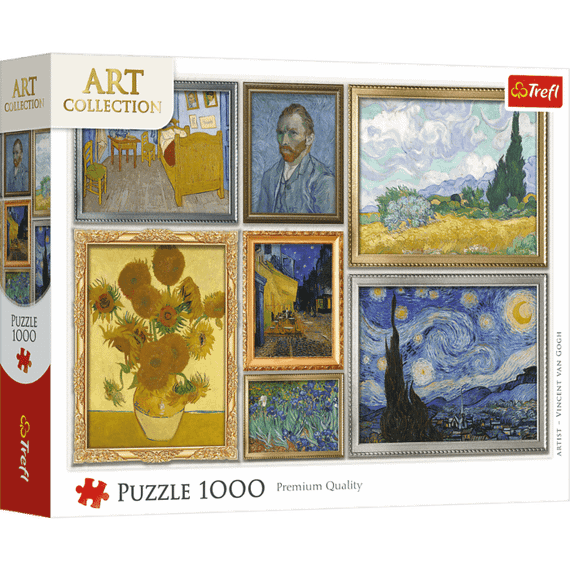 Pazl \ Puzzle \ Пазлы Puzzles - "1000 Art Collection" - Vincent van Gogh Collection