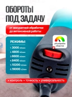 Болгарка электрическая 125 /угловая УШМ регулировкой