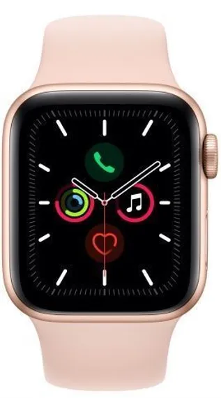 Apple Watch 5 40mm Aluminium Case with Sport Band «розовое золото»