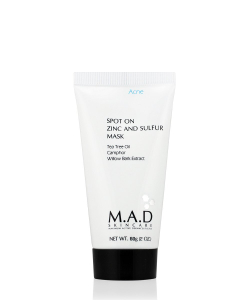 Spot On Zinc and Sulfur Mask — Подсушивающая маска с цинком и серой, 60 гр.