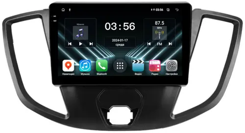 Магнитола для Ford Transit 7 2014-2023 - FarCar S280 монитор 9.5" IPS на Android 13, CarPlay