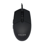 Мышь проводная КЛИКС (KLIKS) 101M, 8000dpi, черный, Retail, 2м (LW-101M)