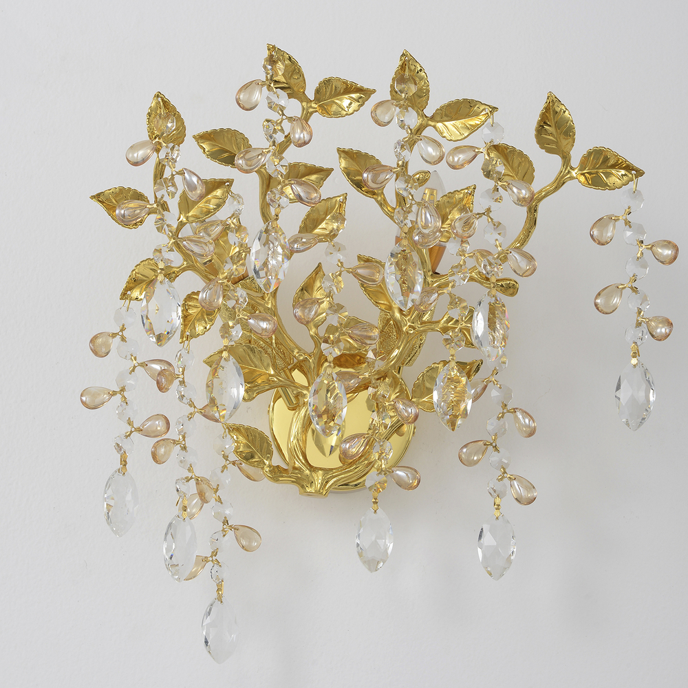 Настенный светильник Crystal Lux EDEN AP2 GOLD