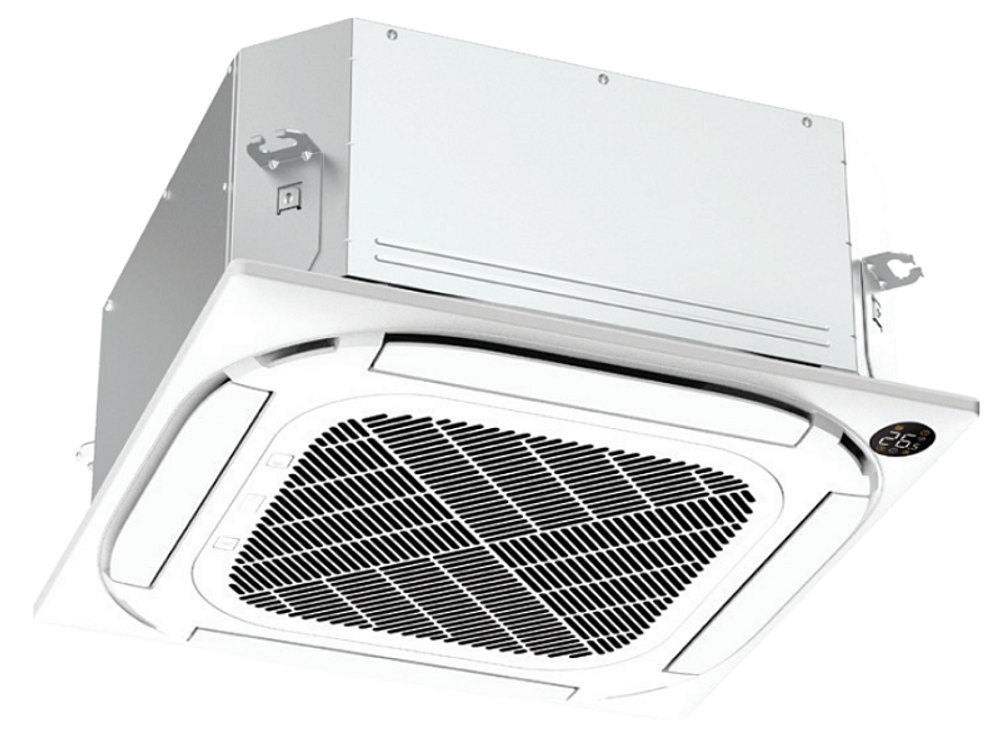 Сплит-система кондиционер кассетный Lessar LS-HE12BCWE2/LU-HE12UWE2/LZ-B4CUB на 30 м²