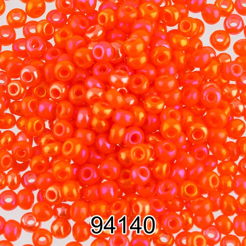 Бисер Preciosa 10/0 (2.3 мм), 500 г, 94140 (Ф322) оранжевый Бисер Preciosa 10/0 (2.3 мм), 500 г, 94140 (Ф322) оранжевый