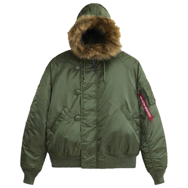 Парка Alpha Industries N-2B Sage Green (Зеленая)