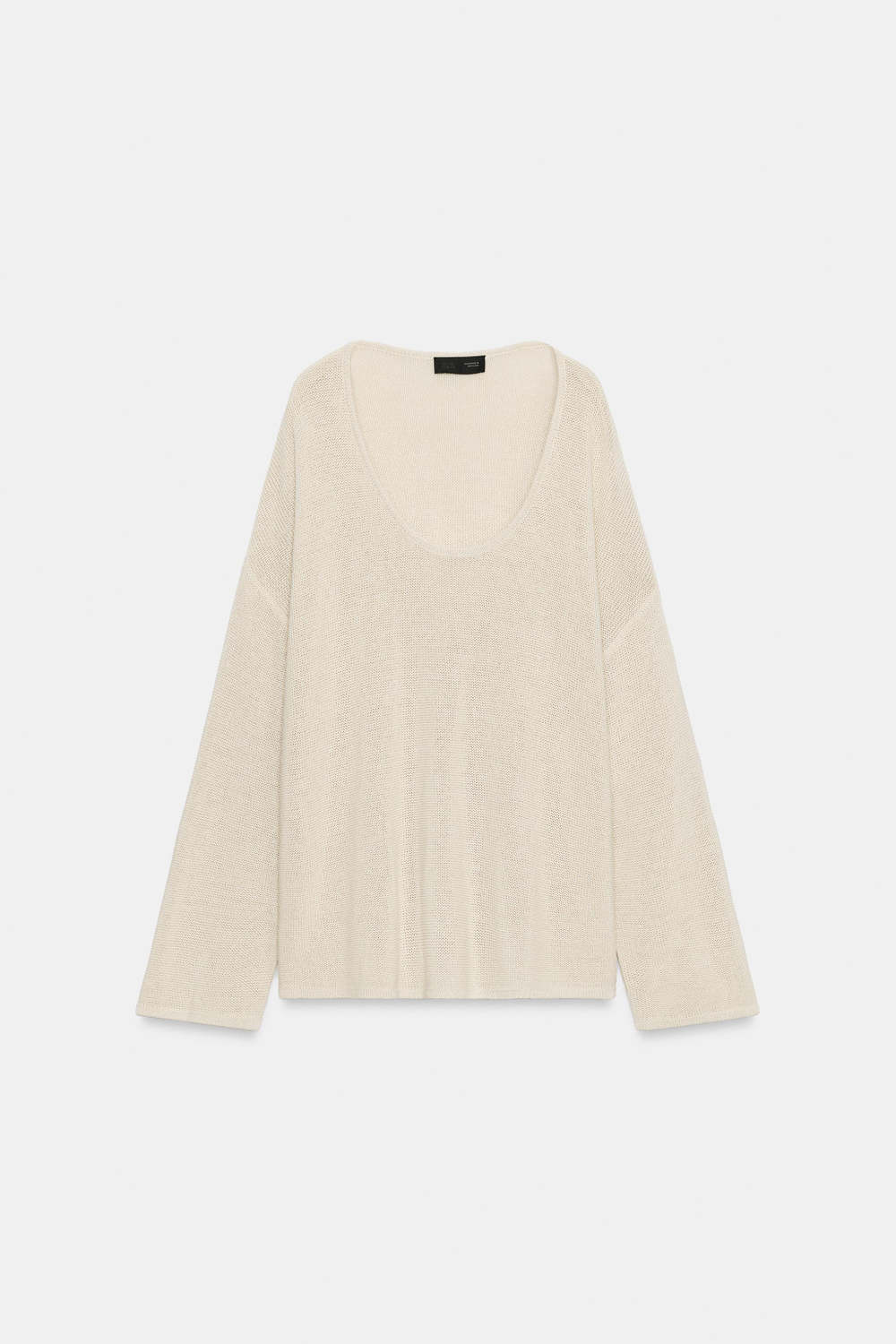 СВИТЕР С КРУГЛЫМ ВЫРЕЗОМ — ZARA