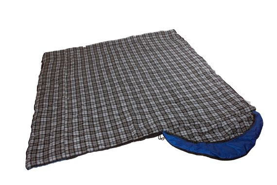 Спальный мешок INDI Maxfort L-zip от -8 °C (одеяло с подголовником 195+35X90 см)