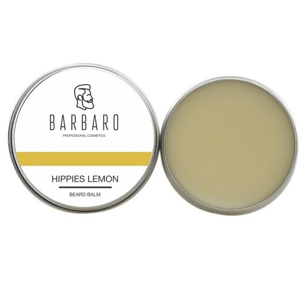 Barbaro Beard Balm Hippies lemon - Бальзам для бороды Хиппи-Лимон 30 мл
