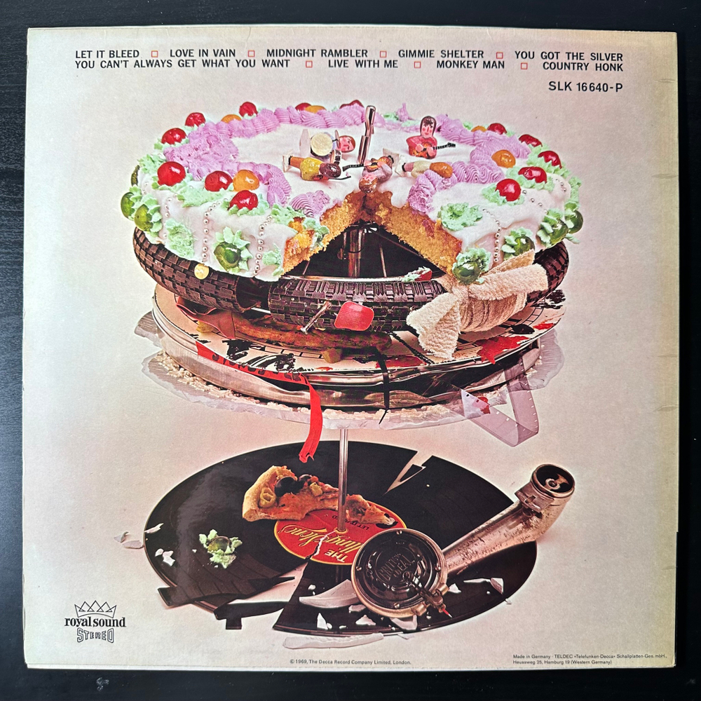 Rolling Stones ‎– Let It Bleed (Германия 1969г.)