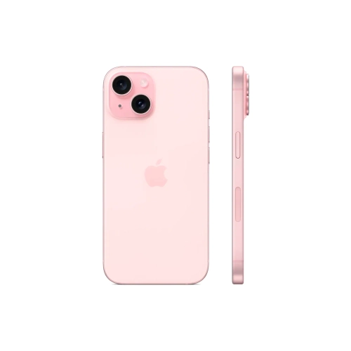 Смартфон Apple iPhone 15 512GB, Nano-SIM + eSIM, Pink (Розовый)