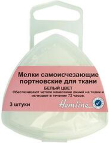 Мелки cамоисчезающие портновские для ткани, 3 шт