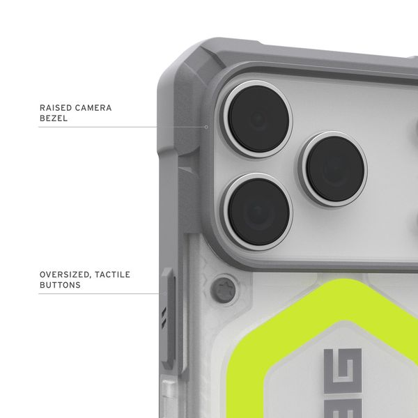Чехол Uag Pathfinder Clear Case для iPhone 17 Pro, Неон | Active Neon