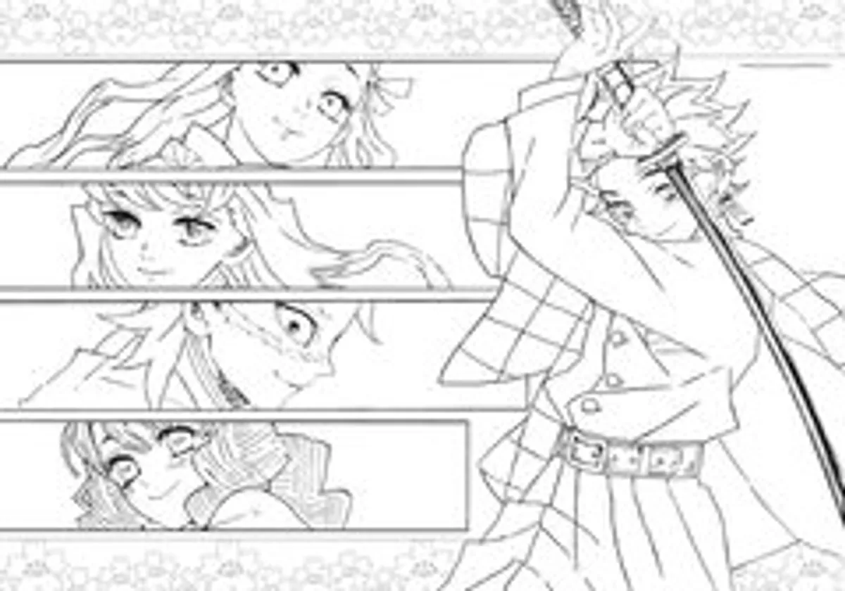 Demon Slayer: Kimetsu no Yaiba: The Official Coloring Book