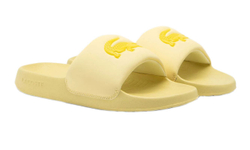 Сланцы Lacoste Serve Slide 1.0 — светло-жёлтый/жёлтый