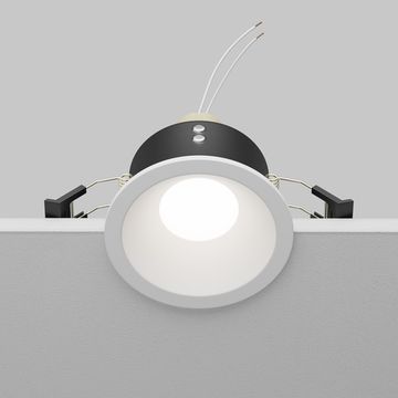Встраиваемый светодиодный светильник 1*GU10 DL032-2-01W-1(N) белый Zoom Maytoni
