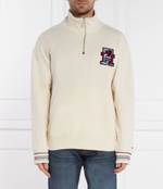 Худи MONOGRAM TIPPED 1/4 ZIP Tommy Hilfiger - экрю(MW0MW34412)