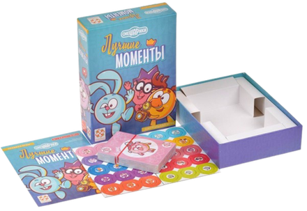 Настольная игра Смешарики. Лучшие моменты