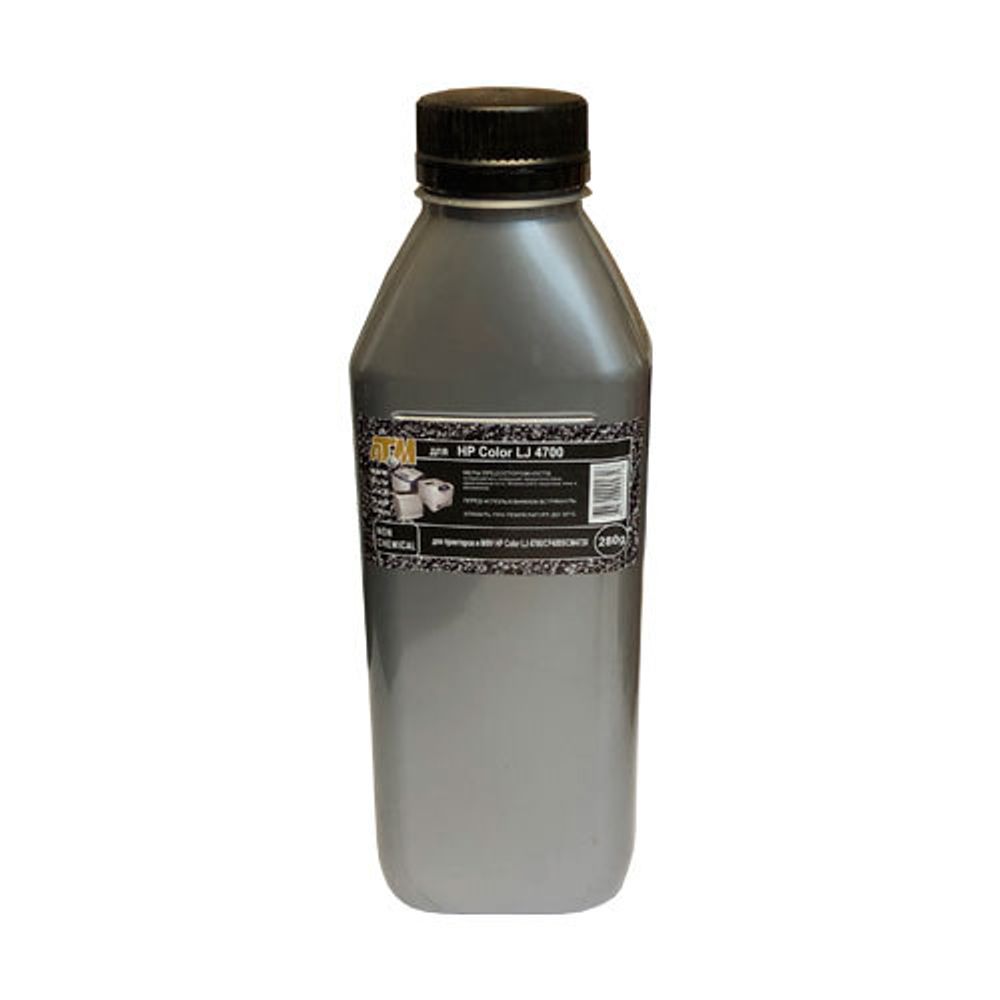 Тонер для HP Color LJ 4700/CM4730/CP 4005 (280гр, черный, Polyester, TMC040, IMEX) Silver ATM