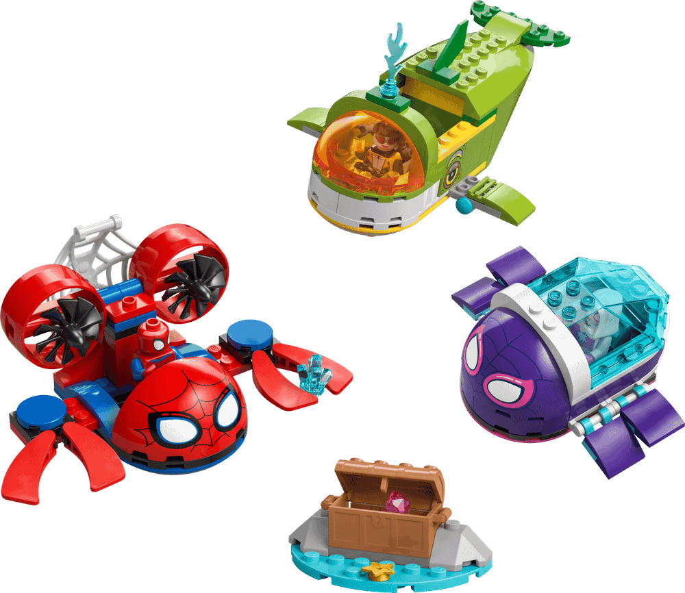 Конструктор LEGO Marvel 11207 Spidey: Underwater Vehicles