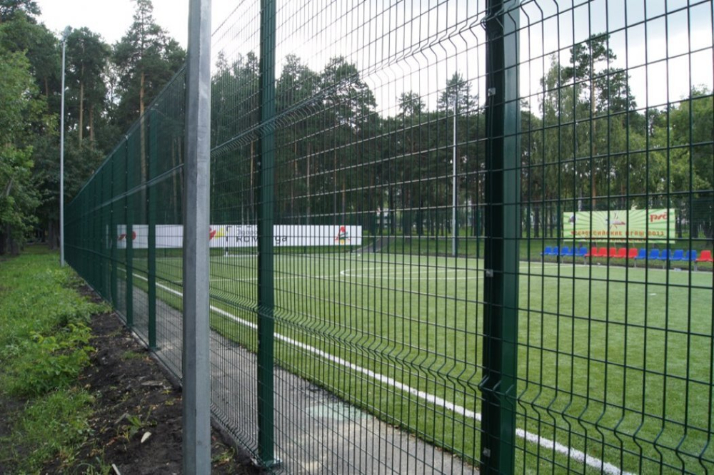 Панели 3D забора DFence Industrial пруток Ø 5мм, яч. 50х150, Ш3000мм (ПЗ)