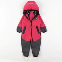 Комбинезон Softshell демисезонный "Фуксия"