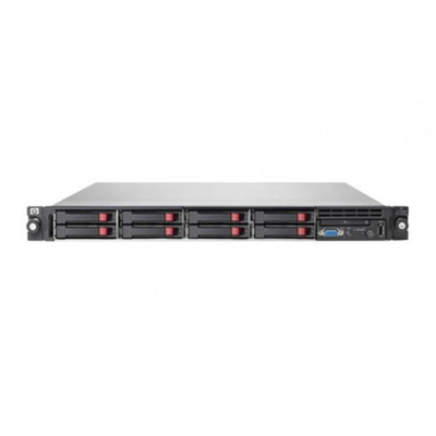 Сервер HP DL360R06 E5504 (Rack1U XeonQC 2.0Ghz(4Mb) /1x2GbUD/P410iwBBWC(512Mb/RAID 5/5+0/1+0/1/0) /1x146Gb10k(4(8up)) SFF/DVDRW/iLO2std/2xGigEth/1xR PS460 470065-181