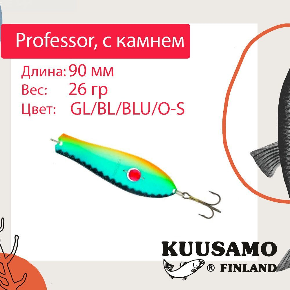 Блесна для рыбалки Kuusamo Professor