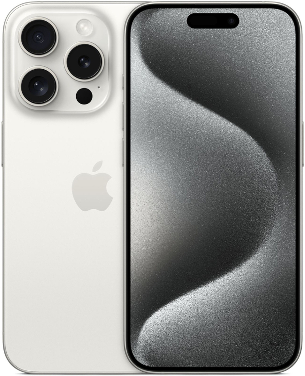 Apple iPhone 15 Pro 256GB («Белый титан» | White Titanium)